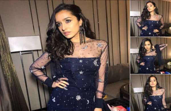 IIFA AWARDS 2018 stares in black dress