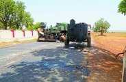 Layer of asphalt