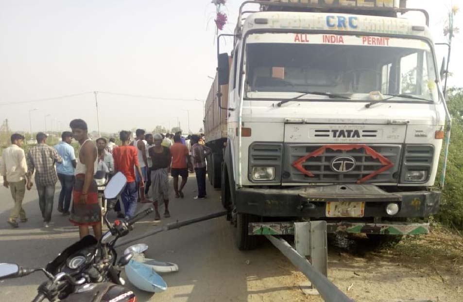 Female worker dies due to uncontrollable trailer grip