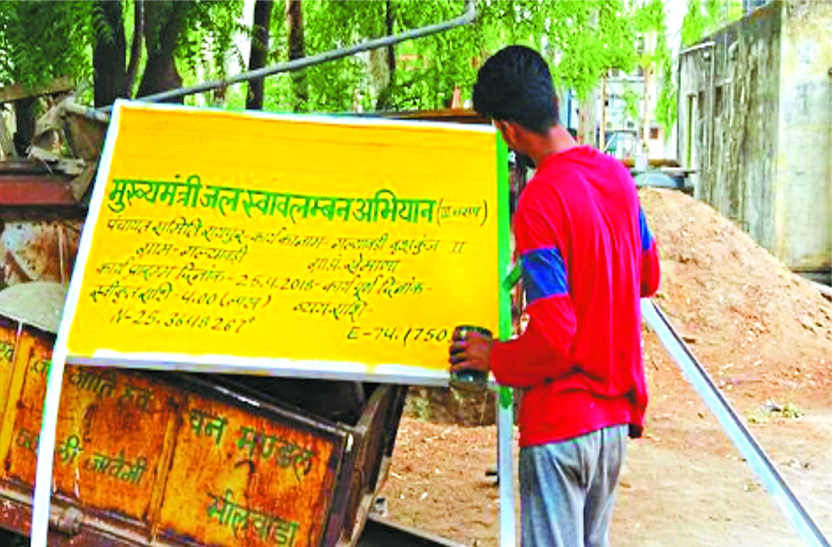 Forest department in preparation for monsoon in bhilwara