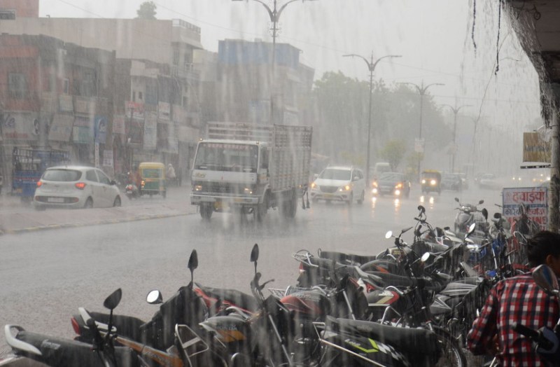 rain in rajasthan