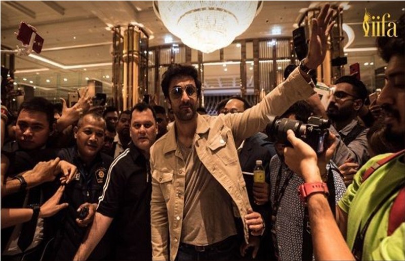 ranbir kapoor in IIFA Awards 2018