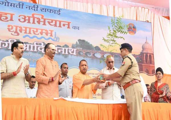 Yogi Adityanath Gomti Awareness 