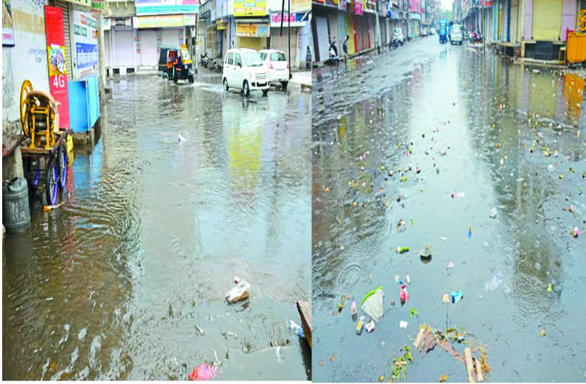 City sanitation desecrated in bhilwara