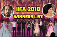 IIFA 2018 WINNERS LIST