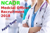 NCAOR recruitment 2018