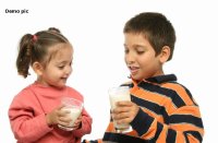 milk to school students