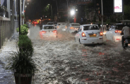 heavy rain