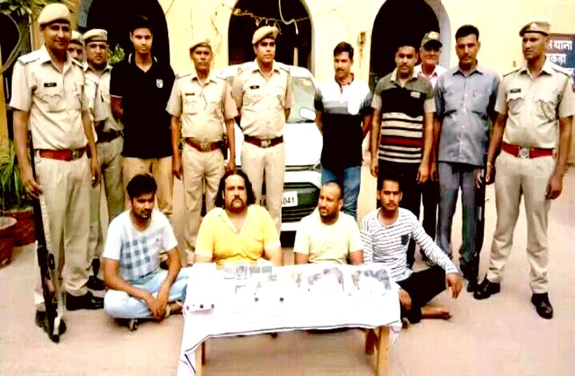 Alwar police arrest accused of loot in tapukrah