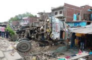 चालक की झपकी ने ली वृद्धा की जान