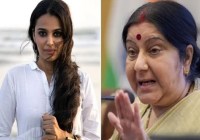 swara bhaskar and sushma swaraj