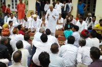 Congress workers meeting