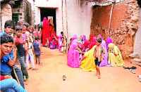 Woman died from current in bhuilwara