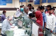 bank counter