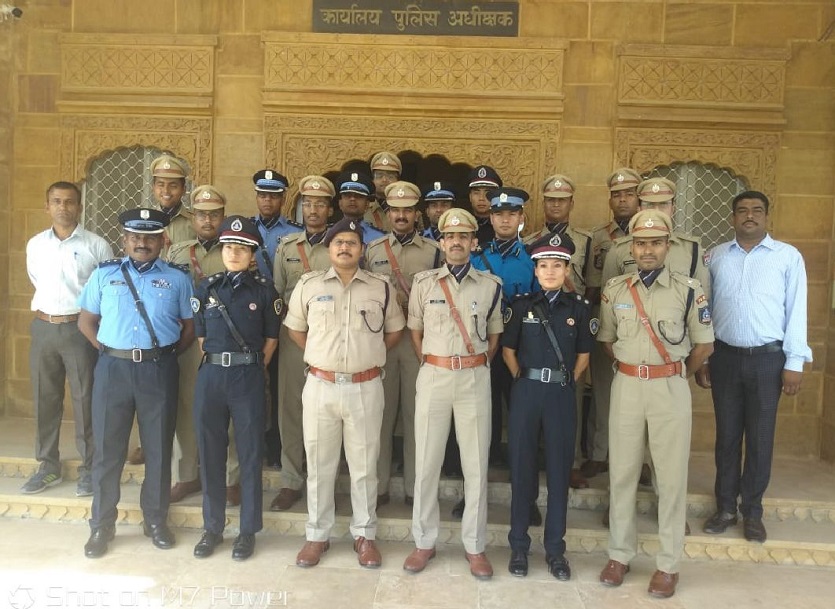 Trainees IPS Officers Visit Tourist Places in jaisalmer