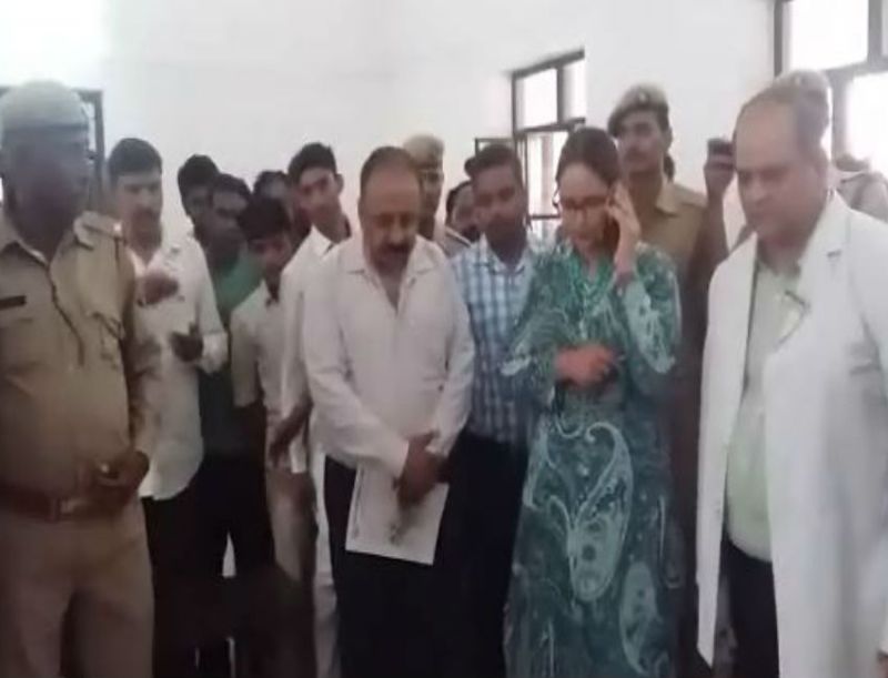 Blast in district hospital