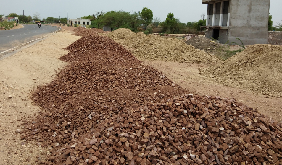 Three times allotment of land, not even building, Department of Revenu