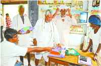 farmers handle the starting fields in bhilwara