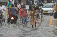 Barasa Amrit, 2 inches of water in Barmer in 1 hour
