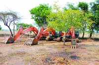 big action against illegal mining in panna