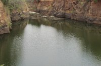 Mines filled with water can be dangerous