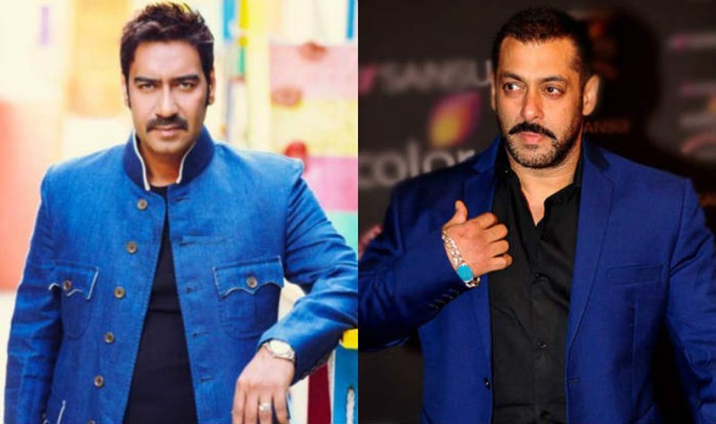 Salman and Ajay Devgan