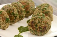 soya palak cutlet
