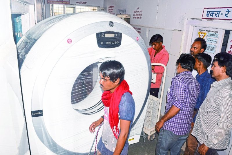 Health Department careless CT Scan Center opening