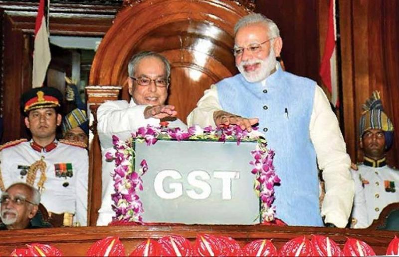 Narendra modi and GST
