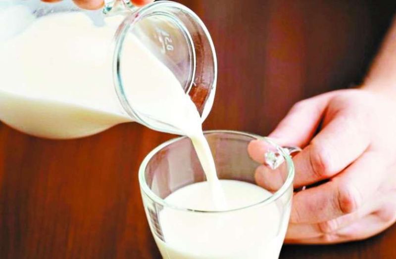 60 years ago even the milk used in the government schools