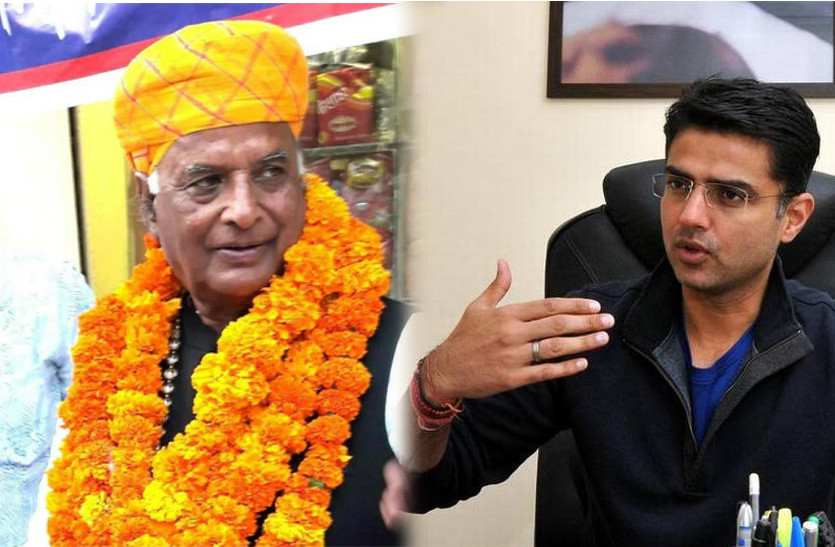 sachin pilot and madan lal saini