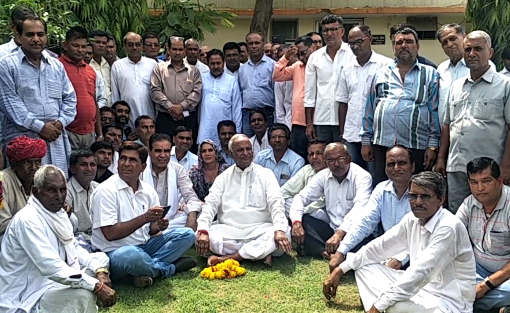 Madan Lal saini with BJP leaders