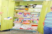 Books Are in the shelves