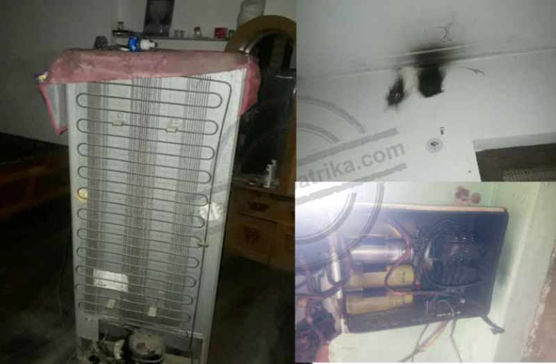 Ran homes current 11 thousand kV line in bhilwara