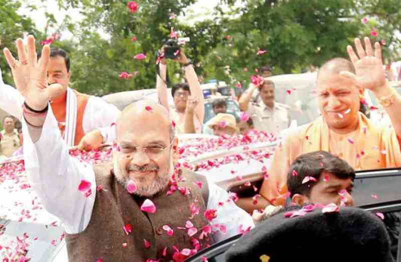 BJP president Amit shah