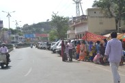 public road narrow