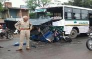 Road accident victim