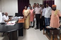 Employees start strike on demand in APSU Rewa, VC shocked