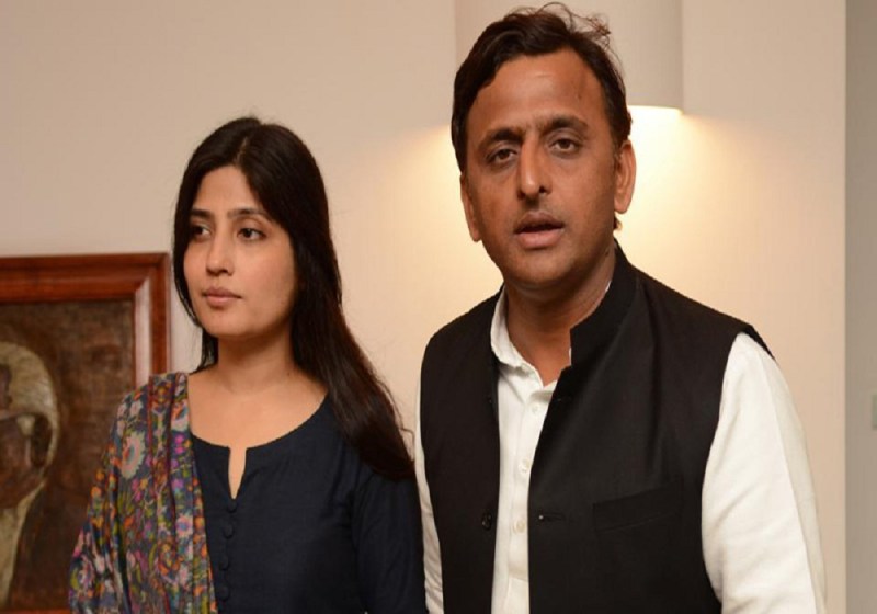 akhilesh and dimple yadav