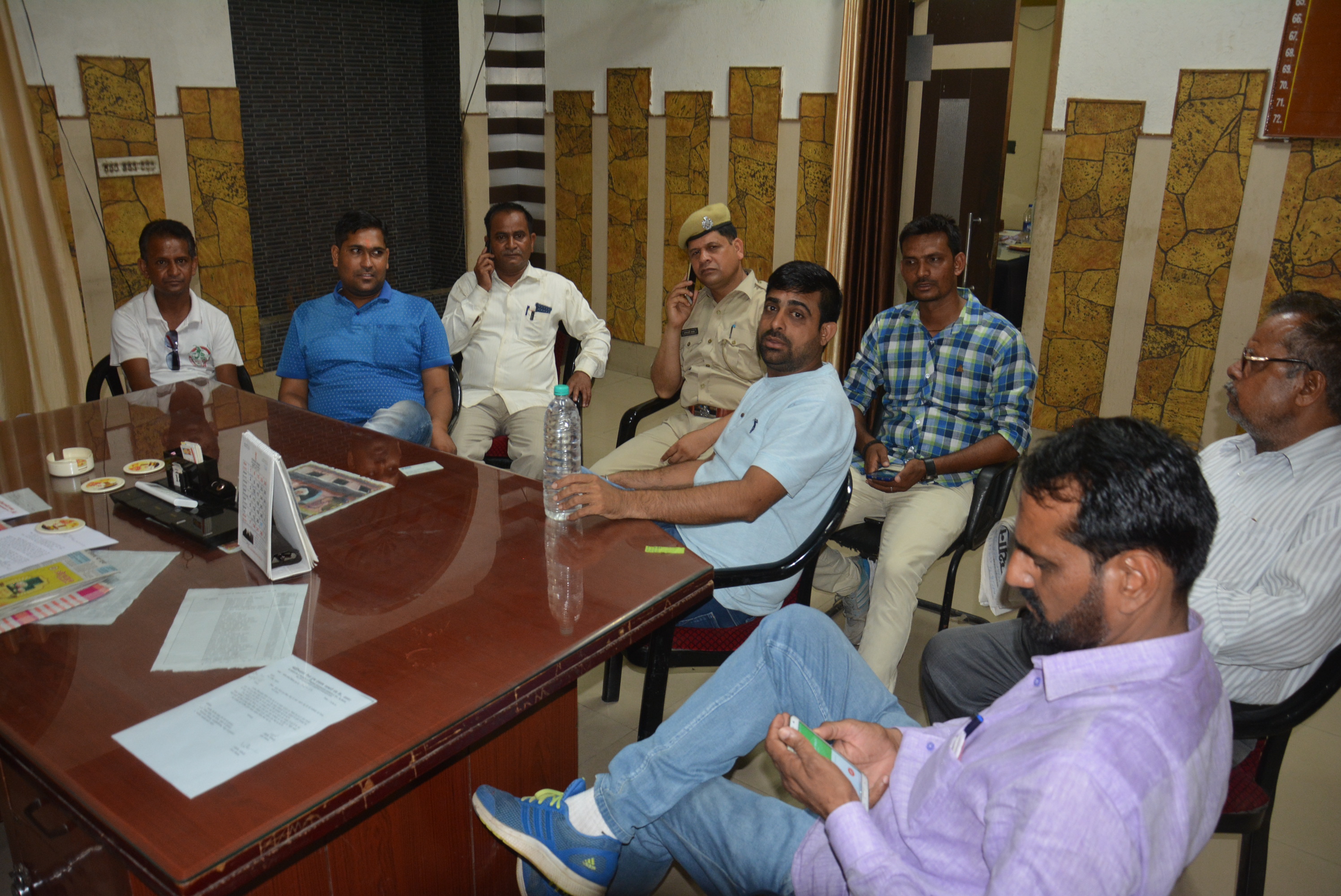 Alwar Nagar Parishad commissioner demand police security