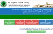 Uttarakhand FRI LDC MTS Exam 2018 Admit Card