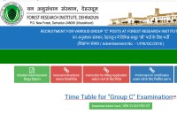 Uttarakhand FRI LDC MTS Exam 2018 Admit Card