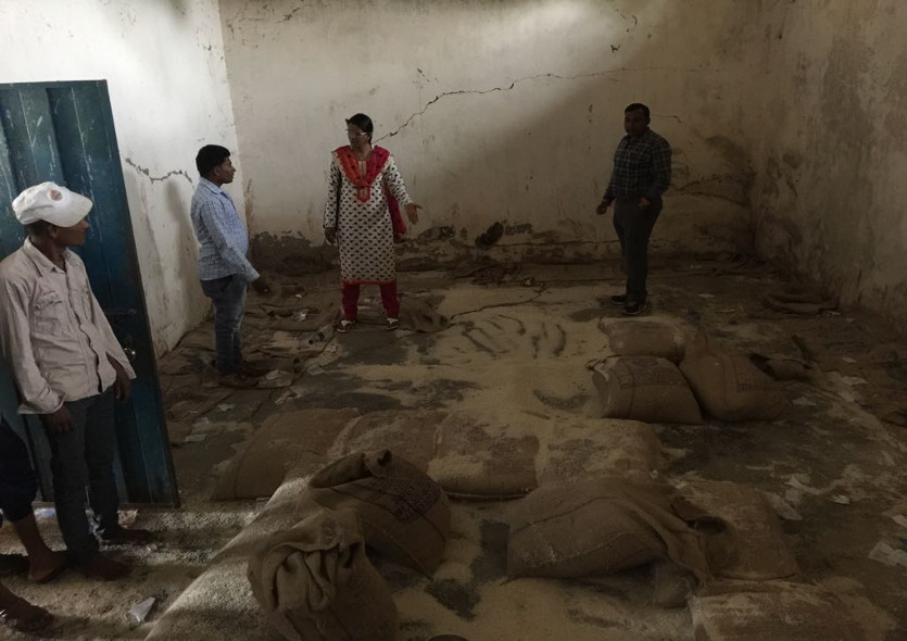 SDM raided in ration shop