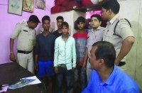 डीजल की चोरी करने वाले एक गिरोह के चार युवकों को पुलिस ने किया गिरफ्तार
