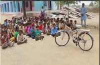 Cycle give the student in bhilwara