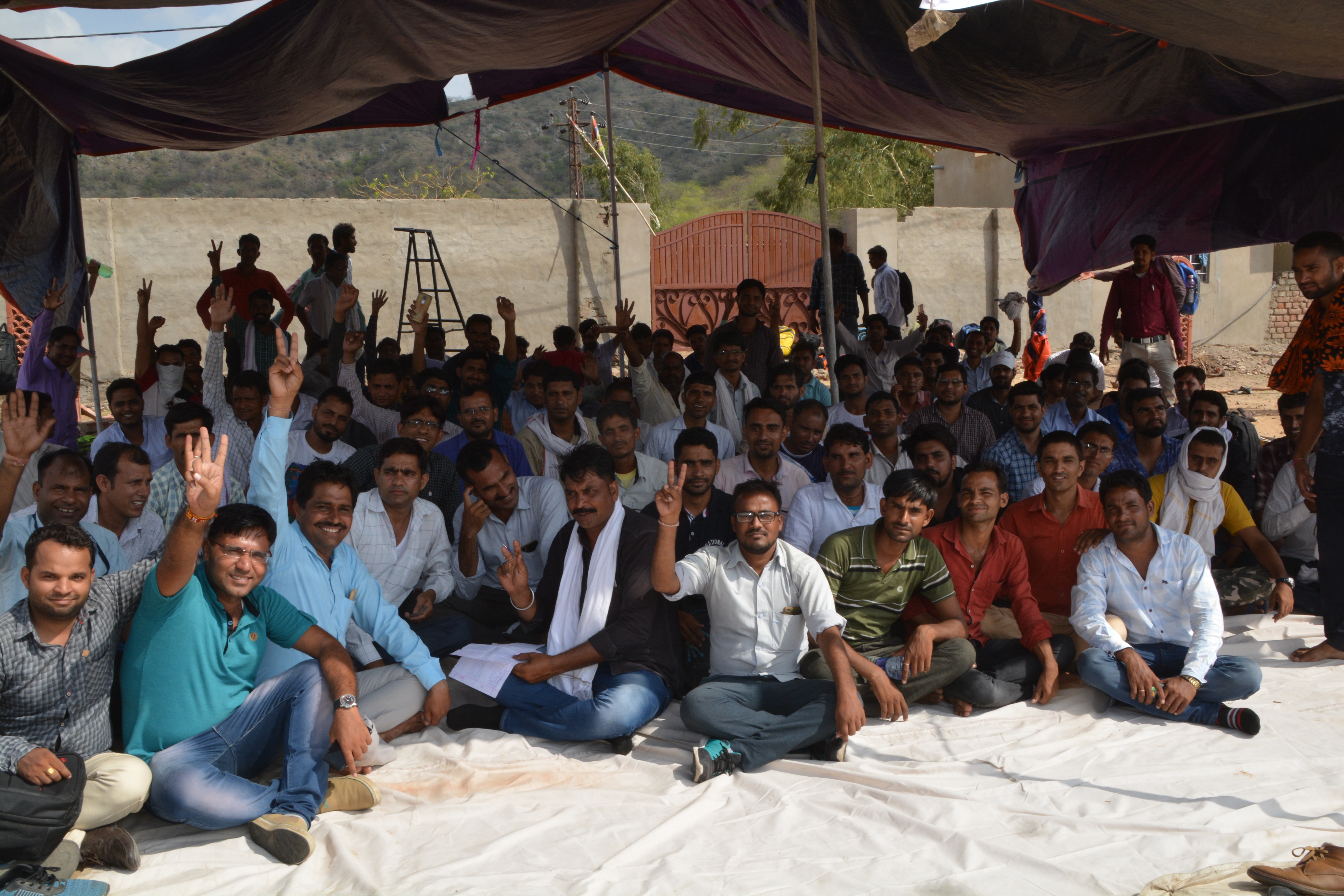 agitation in ajmer