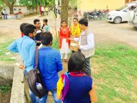 Talking to students and teachers