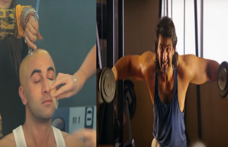 sanju movie making video