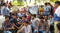 Disturbing candidates due to negligence of responsibles