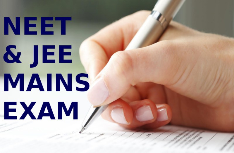 NEET and JEE Main exams